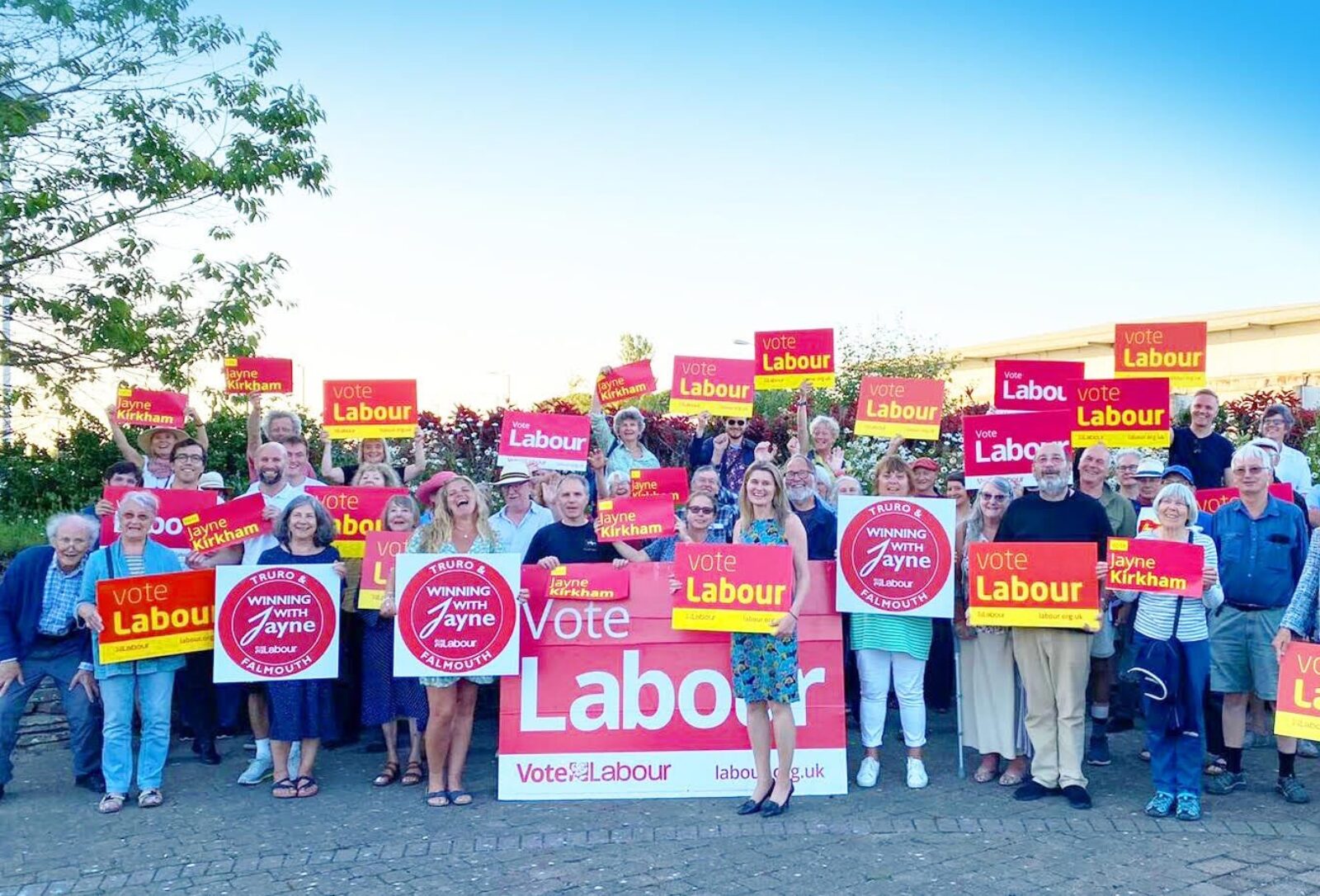 Group picture Truro and Falmouth Labour