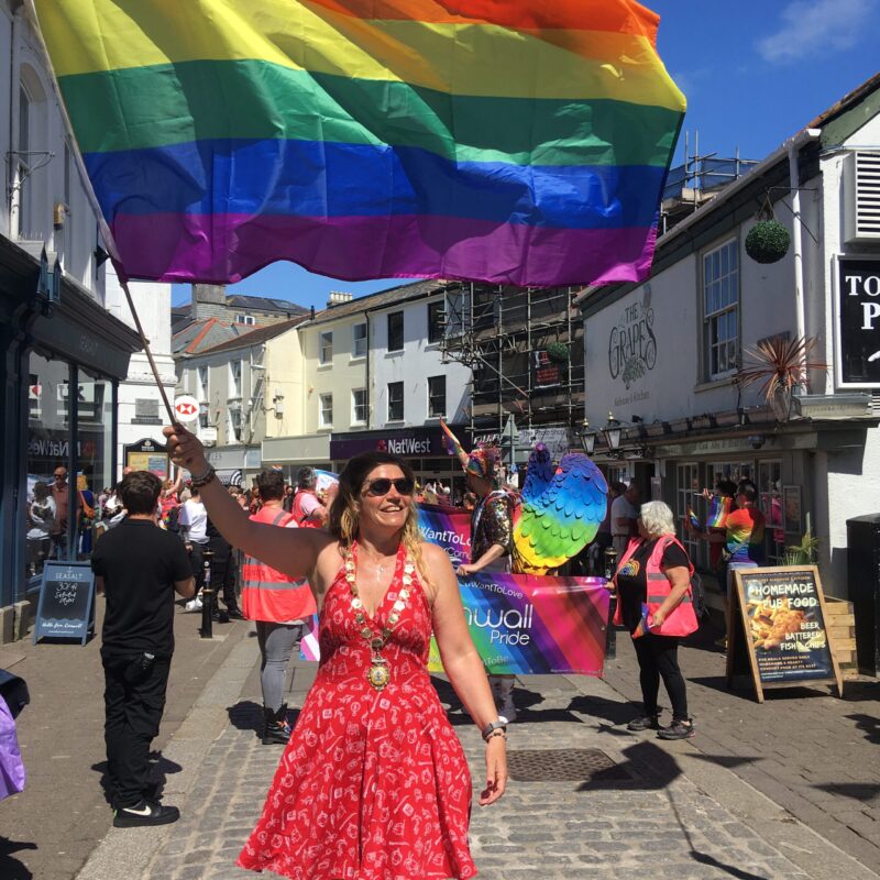 Kirstie Edwards Pride Falmouth